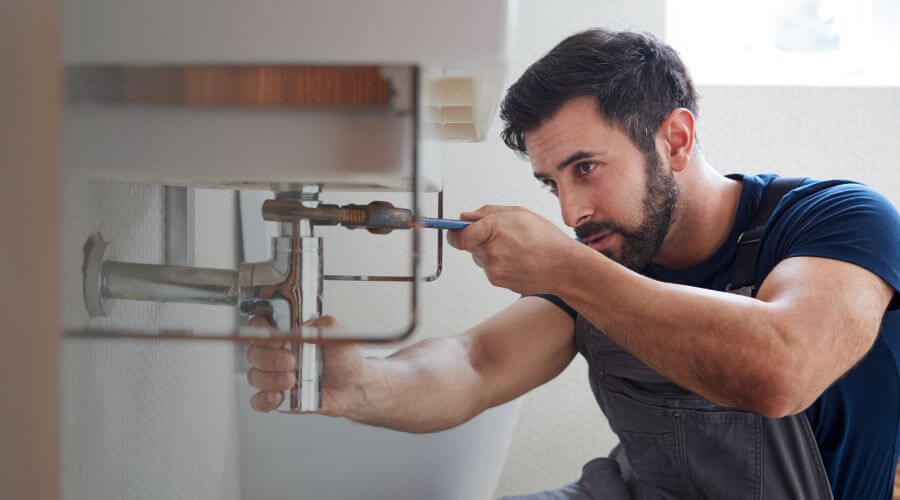 Water heater leaking fix in Eielson Afb, AK